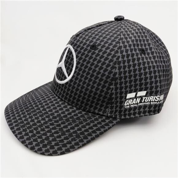 Mercedes AMG Petronas F1 Hat Monster Energy Houndstooth Cap Strapback Formula 1 - Picture 2 of 8